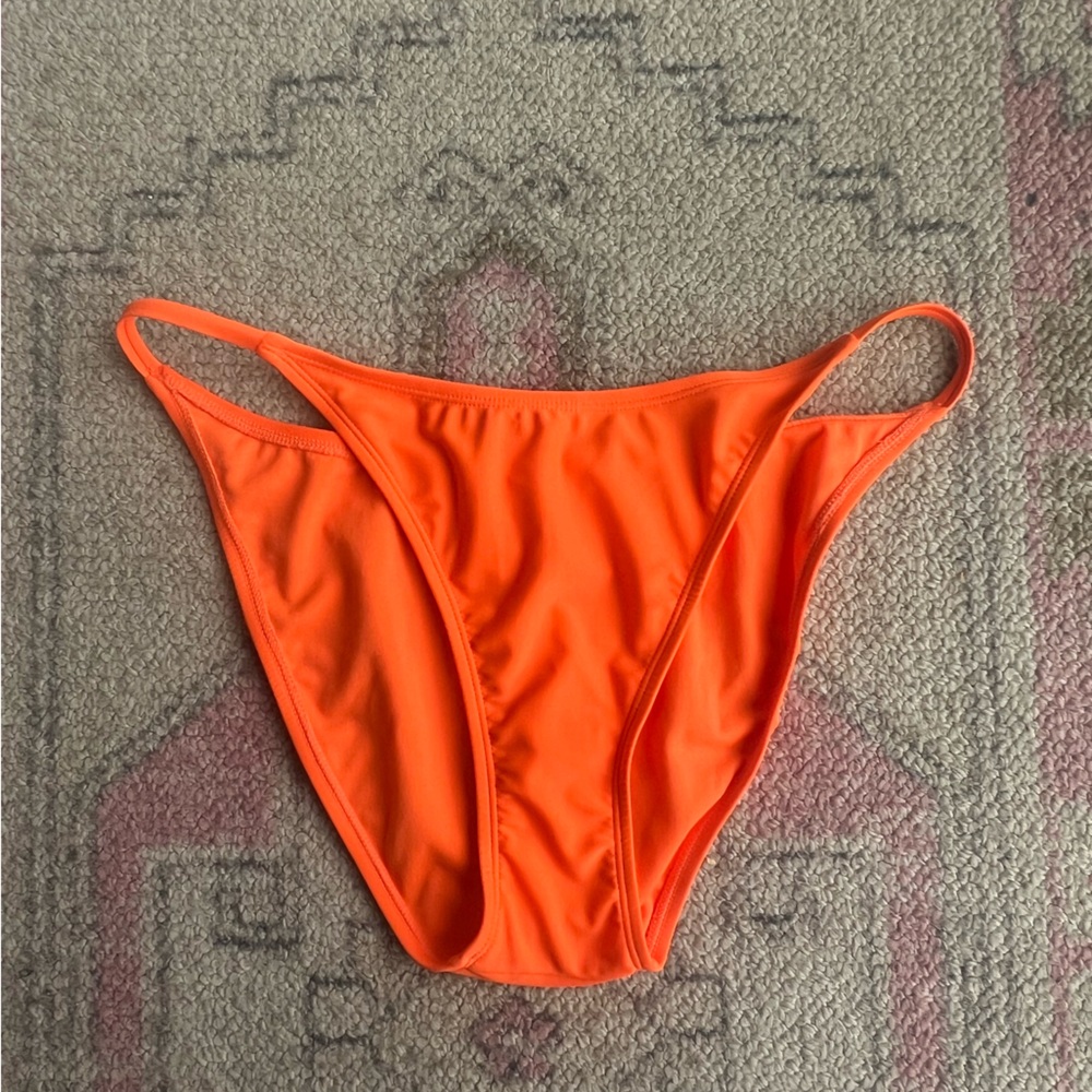NWT Neon Orange Bikini Bottoms